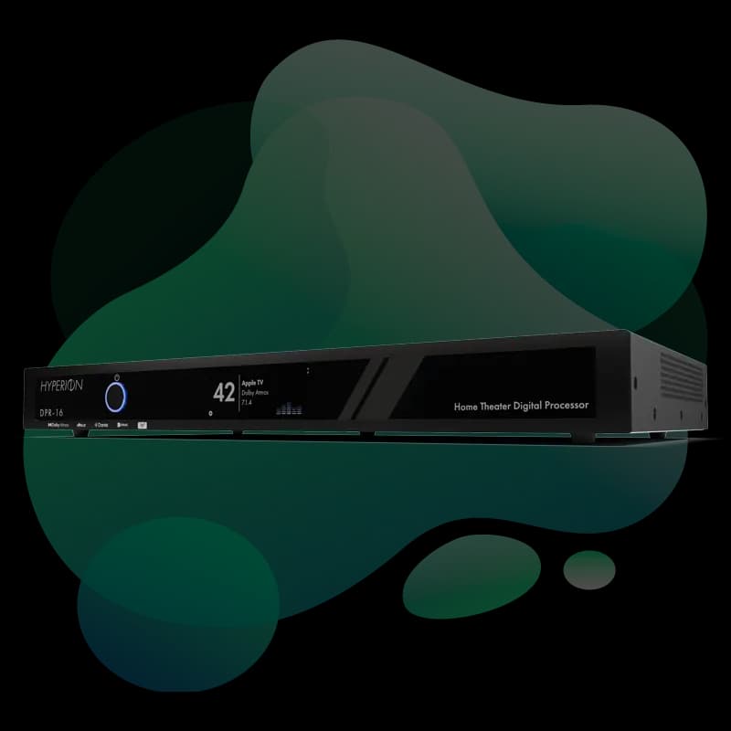 AudioControl Hyperion DPR-16 angled front view