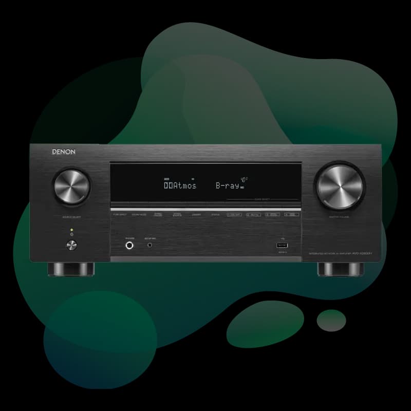 Denon AVC-X3800H home cinema equipment view 1