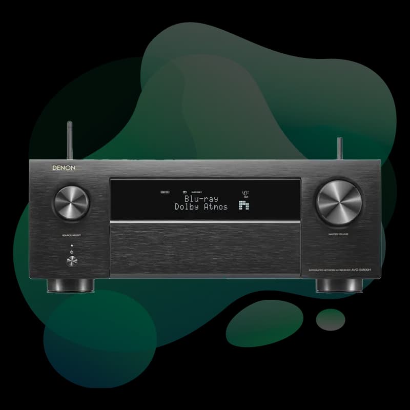 Denon AVC-X4800H home cinema equipment view 1