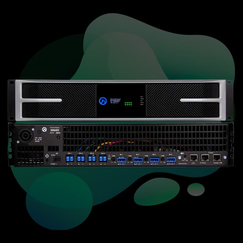 LEA Professional Connect 3004 smart amplifier