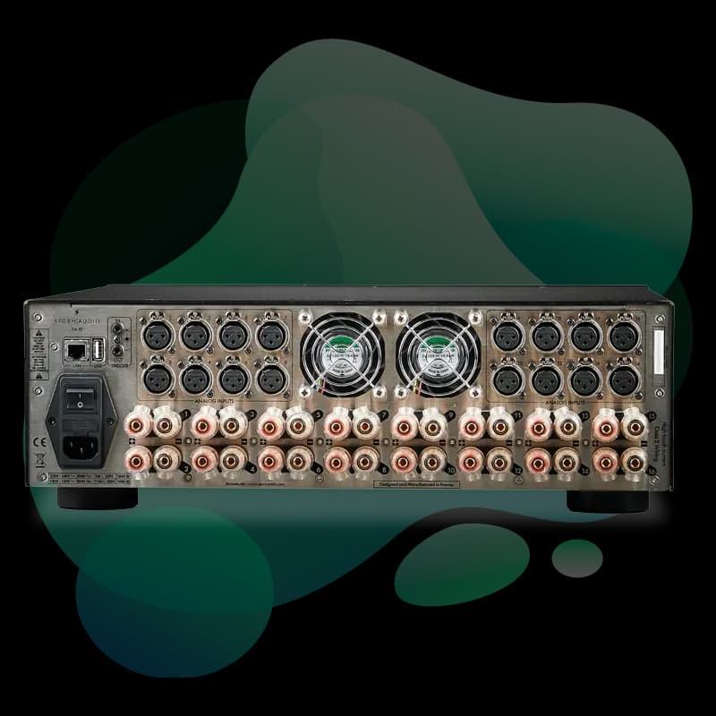 StormAudio PA 16 side/rear view