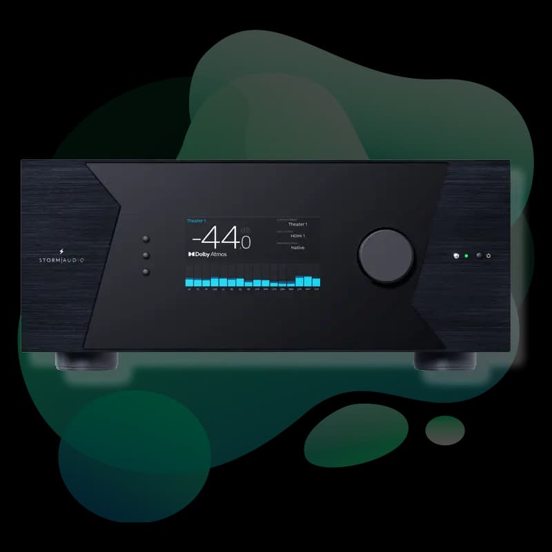 StormAudio ISR Fusion 20 rear panel view