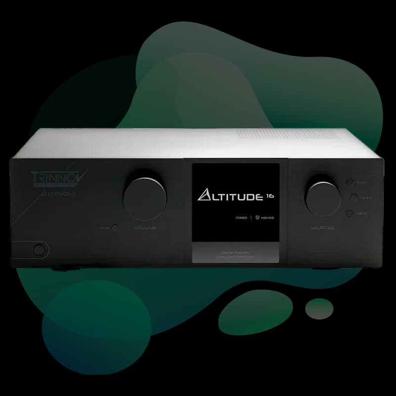 Trinnov Altitude16 front panel view