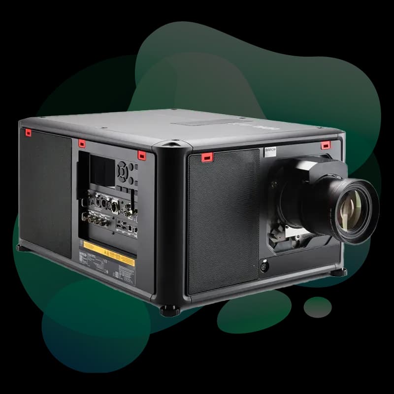 Barco Hodr three-chip DLP laser projector — Theater & Media Room Series