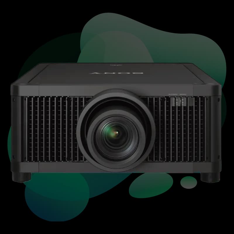 Sony VPL-GTZ380 projector installation side view