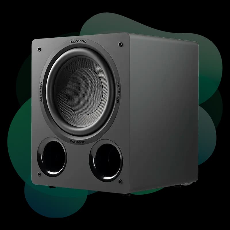 Ascendo THE12 Sub Active Vented subwoofer front view