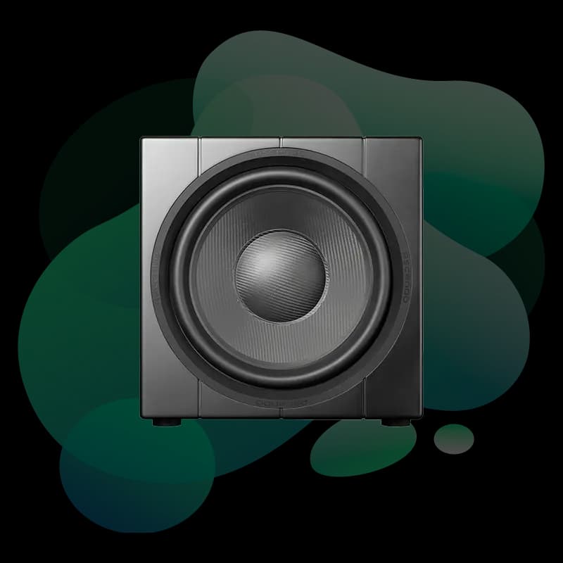 Ascendo THE16 Sub Pro Passive Sealed Shallow subwoofer enclosure detail