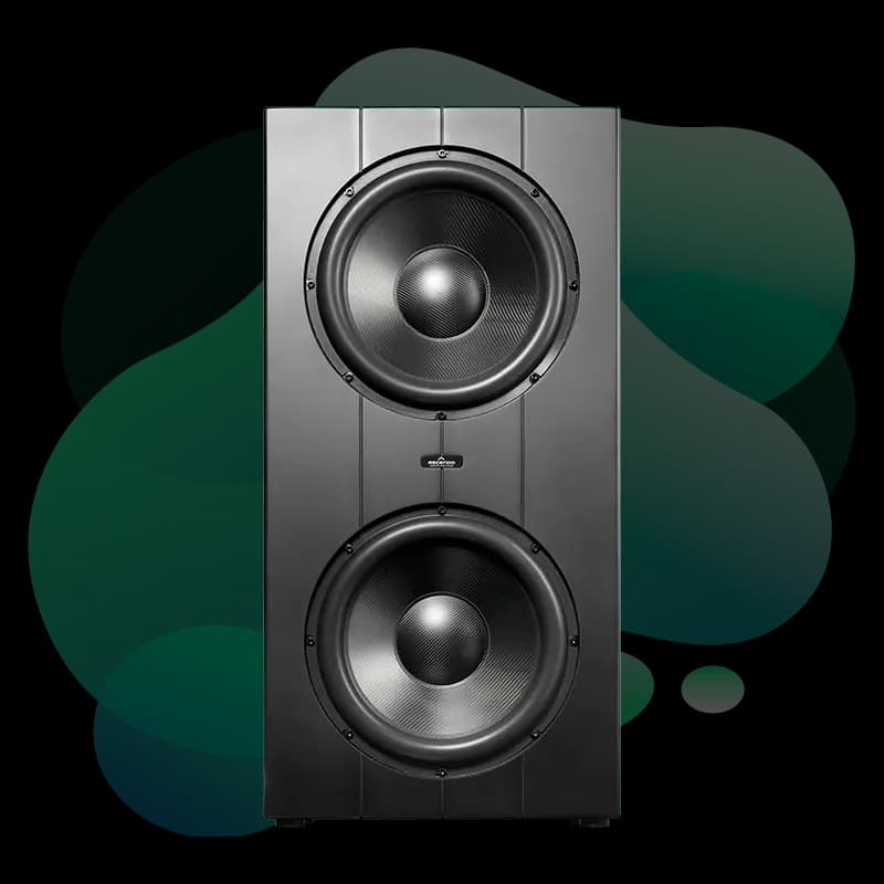 Ascendo THE18-2 Sub Pro Passive Sealed Shallow subwoofer enclosure detail