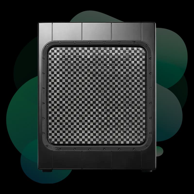 Ascendo THE28 Sub Squared Pro Passive Sealed Shallow subwoofer detail