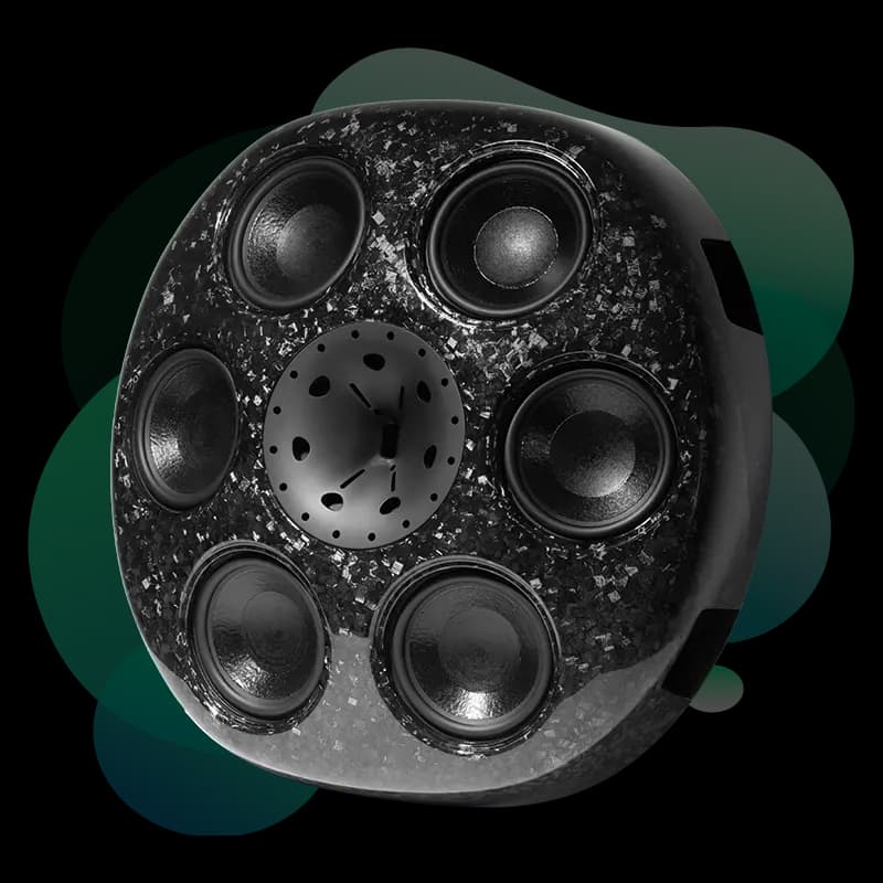 Ascendo THE HALO 10 PRO side profile view