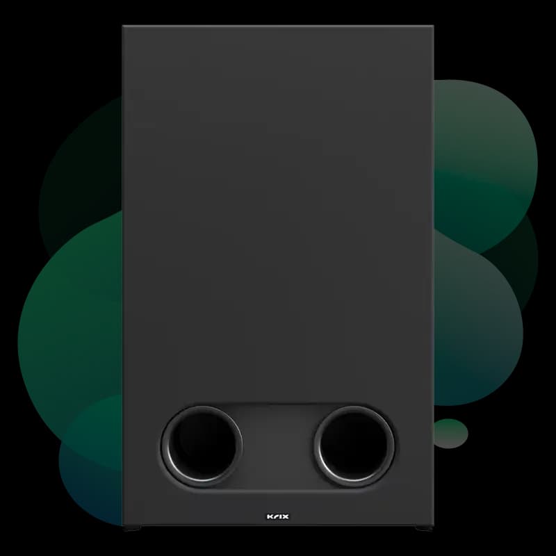 Krix Cyclonix 18 home cinema equipment view 2