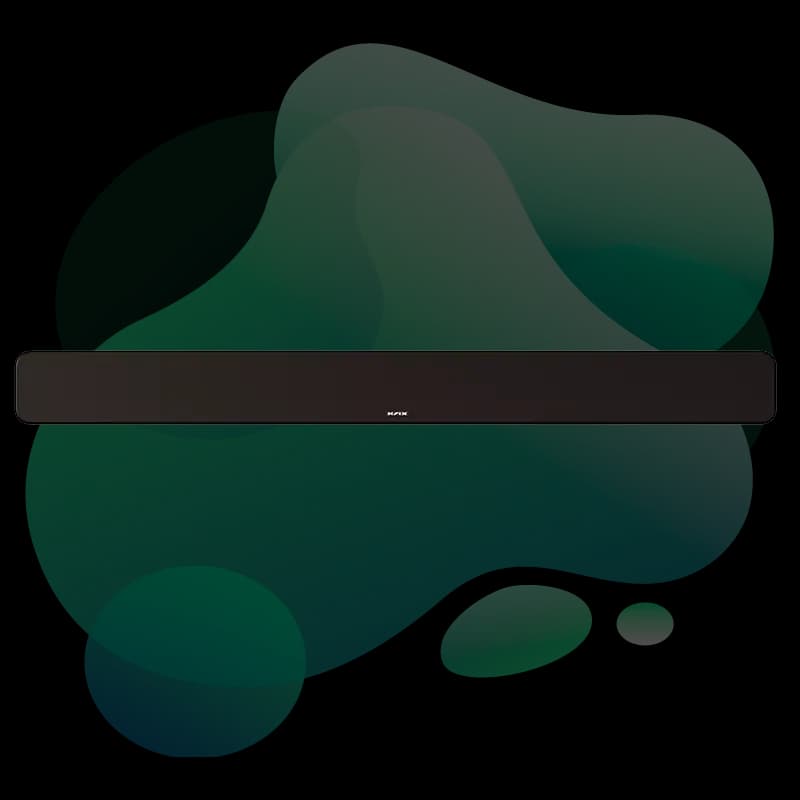 Krix LX-7 angled view showing wide-format driver array