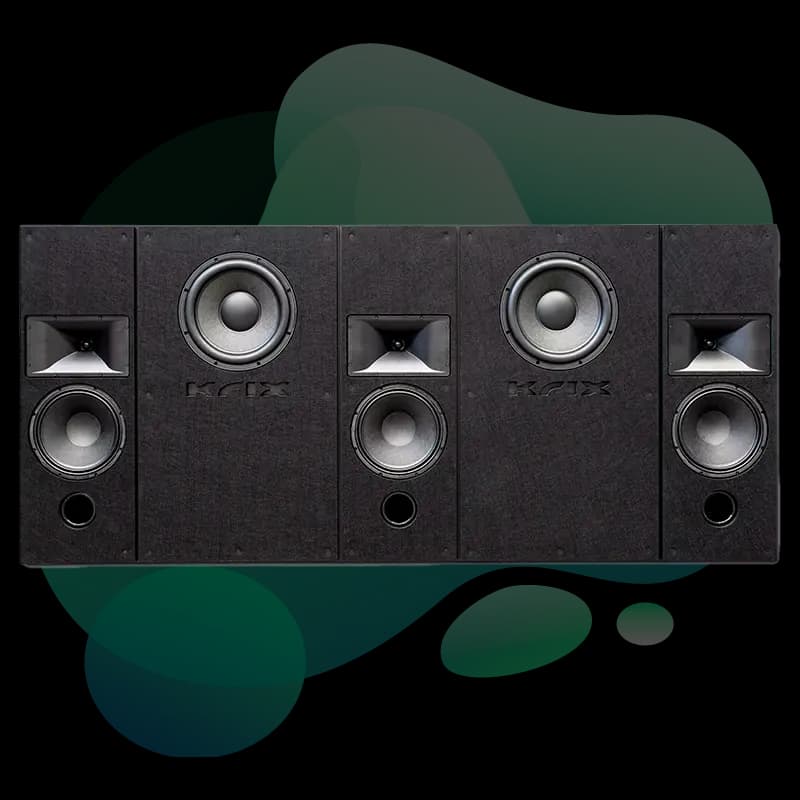 Krix MX-10 modular cinema speaker front view