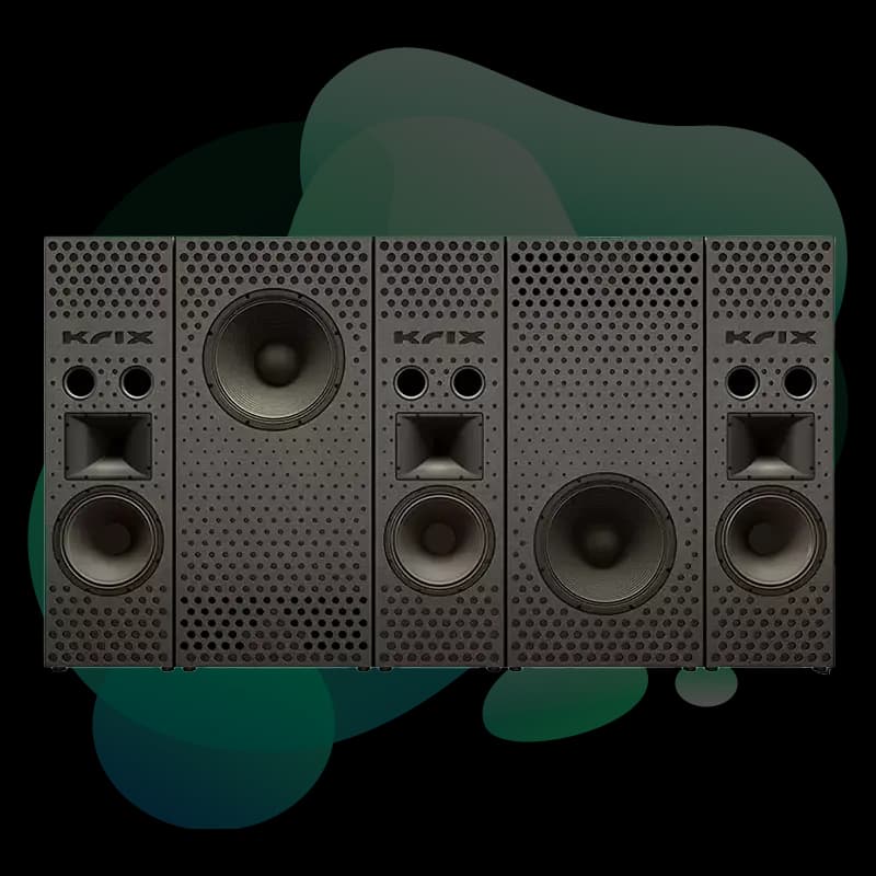 Krix MX-20 modular cinema speaker front view