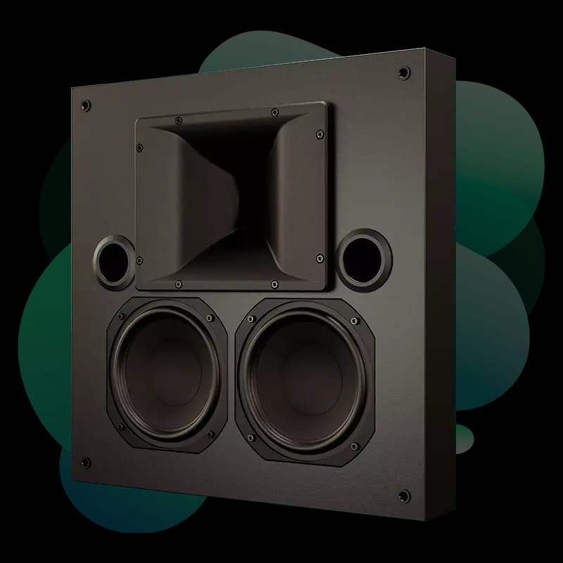 Krix OWX-50 angled view showing slim on-wall profile