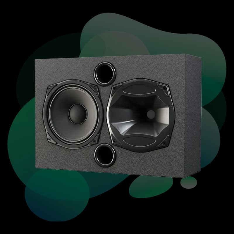 MAG Theatron M8-C center speaker side view
