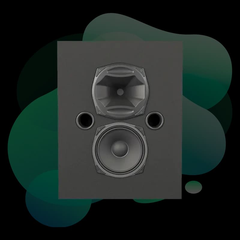 MAG Theatron MS8-C semi in-wall speaker profile