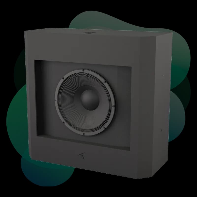 MAG Theatron SBV21 subwoofer angled profile