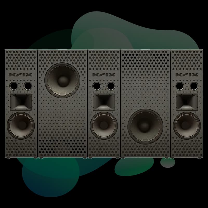 Krix MX-20 home cinema equipment view 1