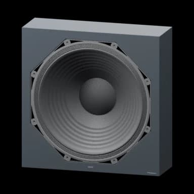 Ascendo THE100 Sub Pro Passive Sealed model preview