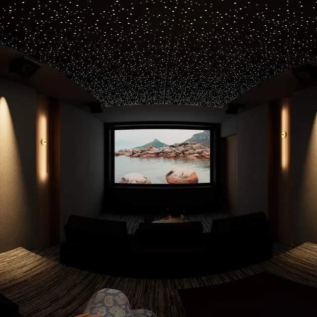 Thin Immersion, a Kolosseum home cinema design visualisation