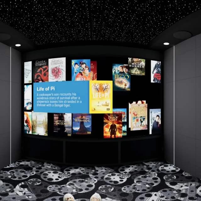 Racks on Show, a Kolosseum home cinema design visualisation