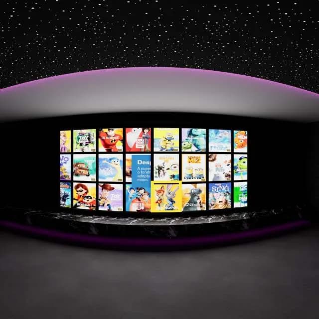 Vertical Integration, a Kolosseum home cinema design visualisation