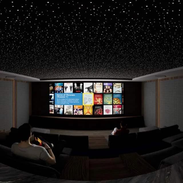Stars and Sports, a Kolosseum home cinema design visualisation