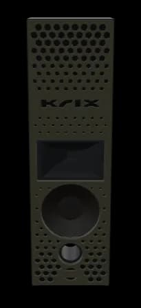 Krix MX-20 — single original-generation LCR module — 3D model render