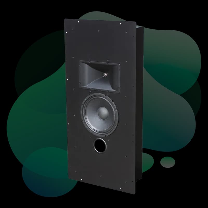 Krix Megaphonix In-Wall home cinema equipment view 1
