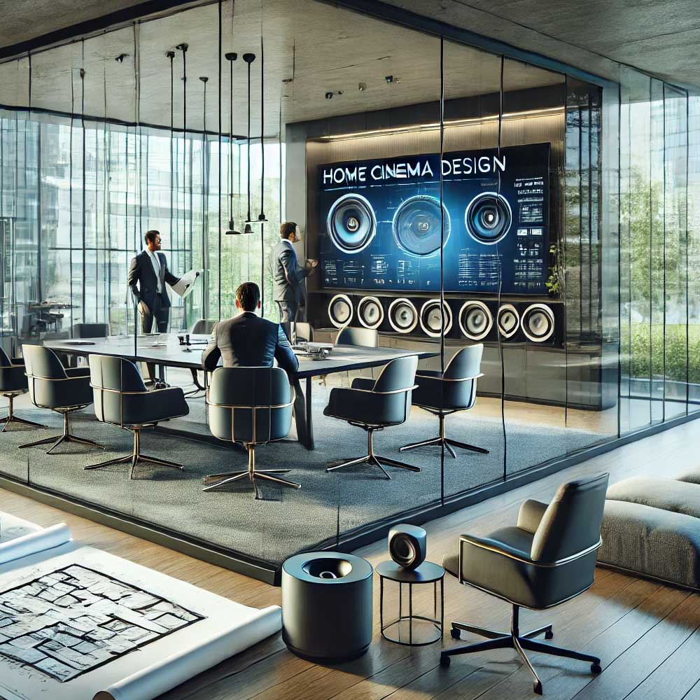 Home cinema theater design collaboration